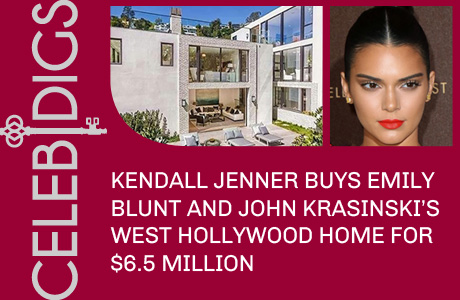 Kendall Jenner Buys Emily Blunt And John Krasinski's West Hollywood Home For $6.5 Million