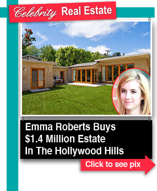 Emma Roberts Buys $1.4 Million Hollywood Hills Estate