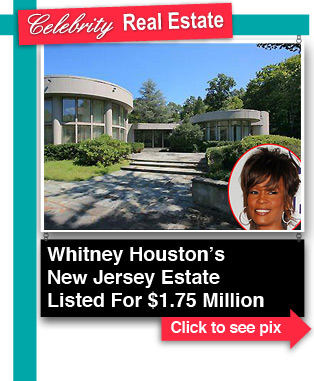 Whitney Houston's New Jersey Estate Listed For $1.75 Million