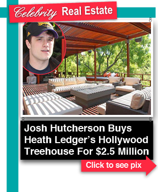 Josh Hutcherson Buys Heath Ledger's Former Hollywood Treehouse For $2.5 Million