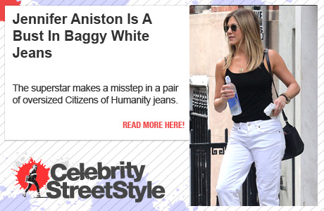 Jennifer Aniston's Baggy Jeans Are A Bust