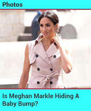 Is Meghan Markle Hiding A Baby Bump?