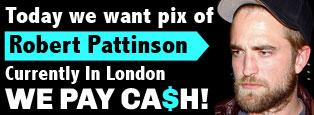 Robert Pattinson In London