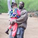 Kanye Carries Daughter Nori Into His Sunday Services