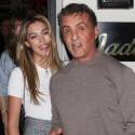 Sylvester Stallone Dines With Beautiful Daughter Sistine