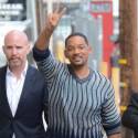 Will Smith Wows Crowds At Jimmy Kimmel Taping