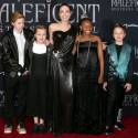 Angelina Jolie Attends <em>Maleficent</em> Premiere With Her Kids 