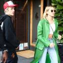 Hailey Baldwin Shows Off Her Killer Abs During Lunch Outing With Justin Bieber