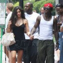 Lil Wayne Takes A Walk With His Girlfriend
