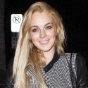 Lindsay Lohan Parties With Friends At Hollywood Bar